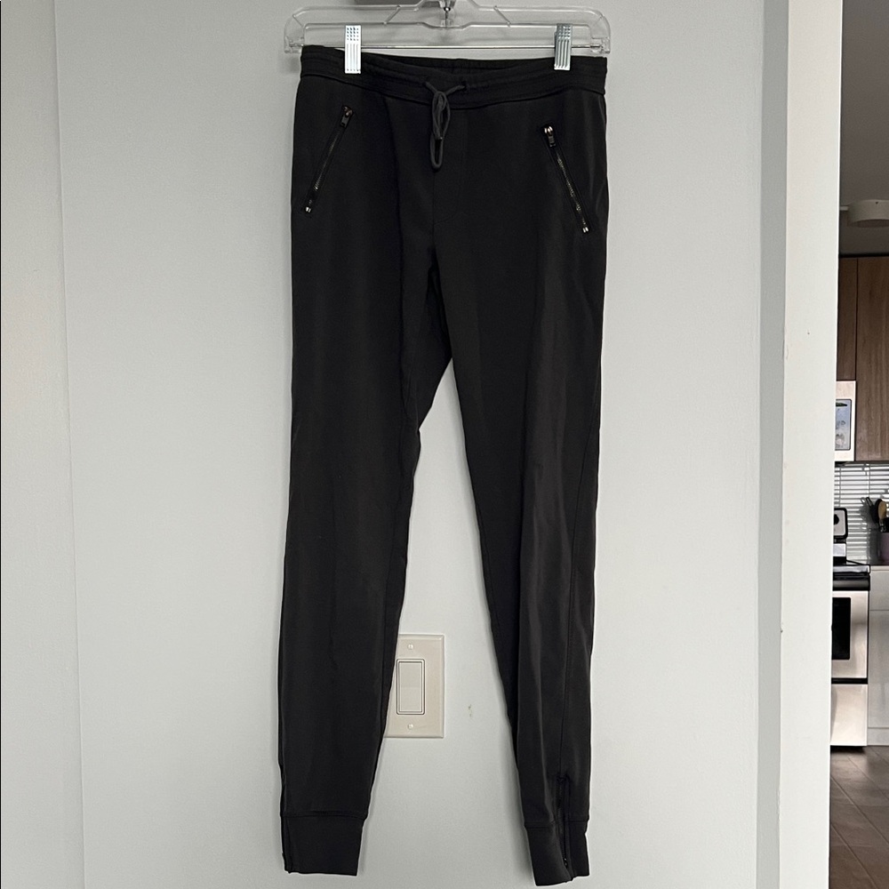 Banana Republic Black/ Gray Track Pants